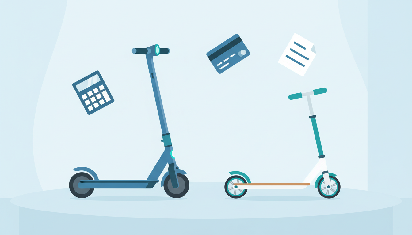 Tretroller Finanzierung: Roller auf Raten kaufen – So geht's!