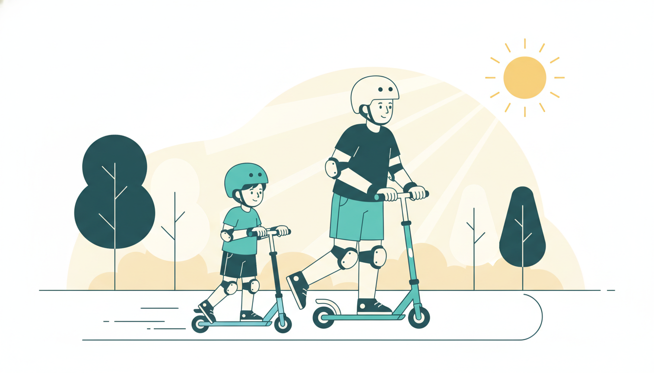 Tretroller Helm & Schutzausrüstung: Sicher unterwegs mit Roller!